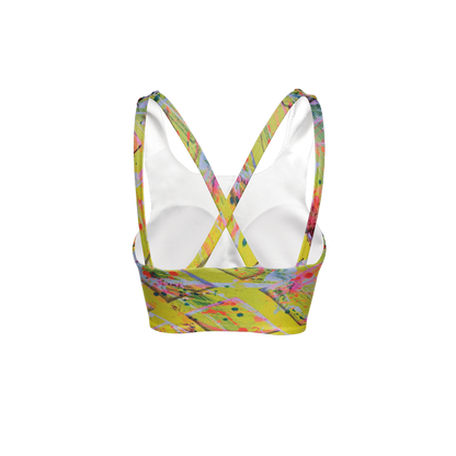 Gavin Scott Racerback Butter Soft Sports Bra  (XS-3XL)