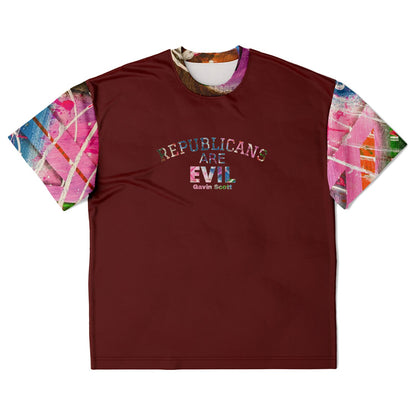 Gavin Scott REPUBLICANS ARE EVIL Tee (Genderless 2XL-6XL)