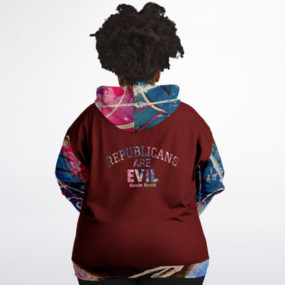 Gavin Scott "REPUBLICANS ARE EVIL" Hoodie (Genderless 2XL-6XL)