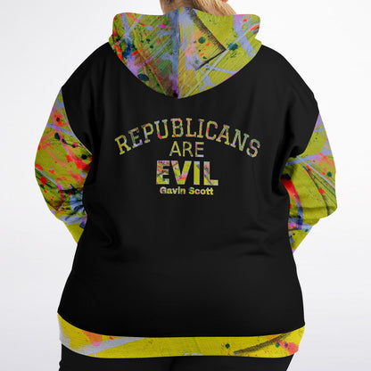 Gavin Scott "REPUBLICANS ARE EVIL" Hoodie (Genderless 2XL-6XL)