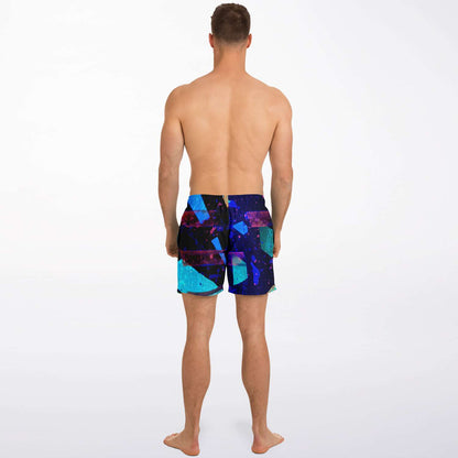Gavin Scott Square Cut Swim Trunks (Masc XS-3XL)