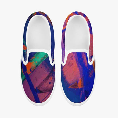 Gavin Scott Slip-On Shoes - White  (Youth/Petite Genderless 11C-3Y))