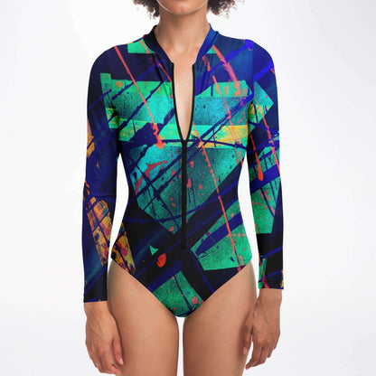 Gavin Scott Long Sleeve Festival Catsuit w/UPF 50+  (Femme XS-XL)