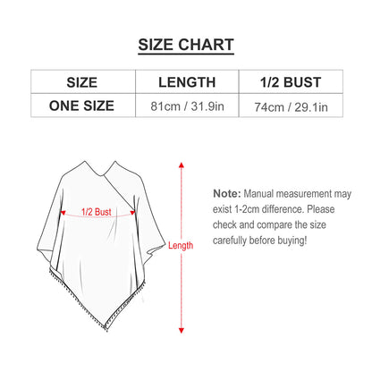 Gavin Scott Knitted Cloak with Tassels