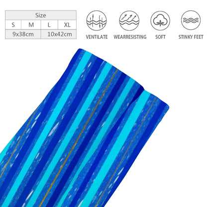 Gavin Scott Multi Size Mid-Calf Cotton Socks (Genderless S-XL)