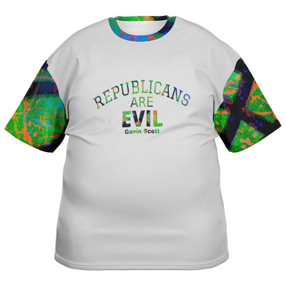 Gavin Scott REPUBLICANS ARE EVIL Tee (Genderless 2XL-6XL)