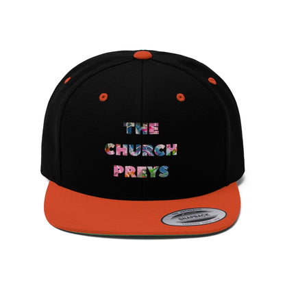 Gavin Scott "THE CHURCH PREYS" Flat Bill Hat