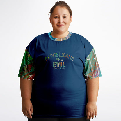 Gavin Scott REPUBLICANS ARE EVIL Tee (Genderless 2XL-6XL)