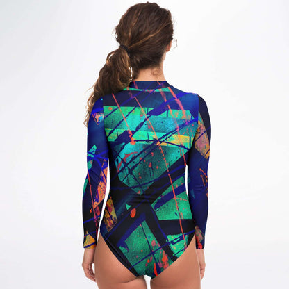 Gavin Scott Long Sleeve Festival Catsuit w/UPF 50+  (Femme XS-XL)