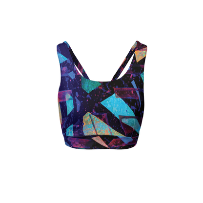 Gavin Scott Racerback Butter Soft Sports Bra (XS-3XL)