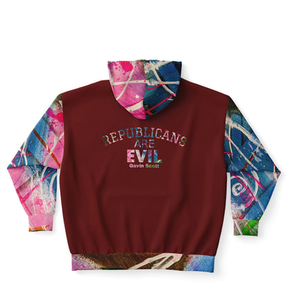 Gavin Scott "REPUBLICANS ARE EVIL" Hoodie (Genderless 2XL-6XL)