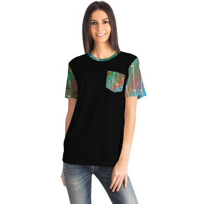 Gavin Scott Splash of Color Pocket Tee (Genderless XS-4XL)