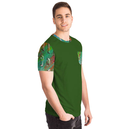 Gavin Scott Splash of Color Pocket Tee (Genderless XS-4XL)