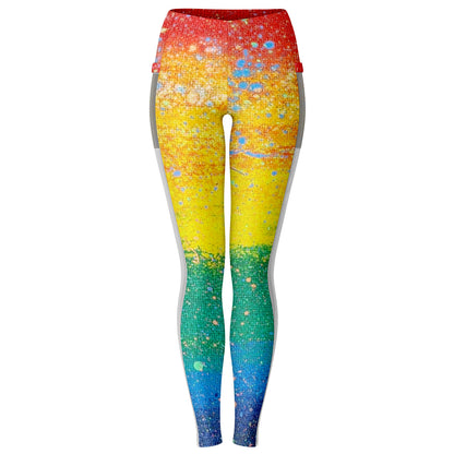 Gavin Scott PRIDE Leggings w/Mesh Pockets (Femme XS-XL)