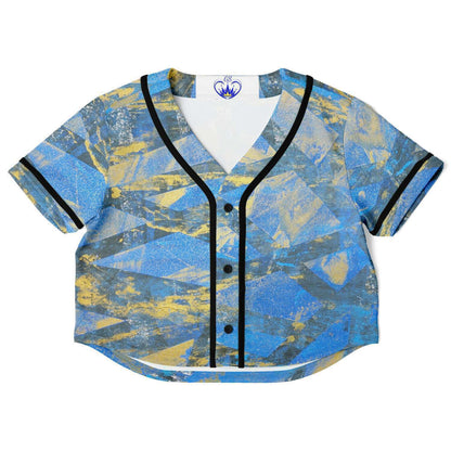 Gavin Scott Cropped Baseball Jersey (Femme XS-XL)