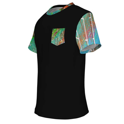 Gavin Scott Splash of Color Pocket Tee (Genderless XS-4XL)