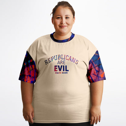 Gavin Scott REPUBLICANS ARE EVIL Tee (Genderless 2XL-6XL)