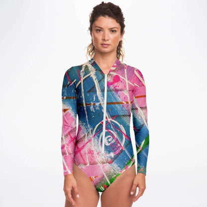 Gavin Scott Long Sleeve Festival Catsuit w/UPF 50+  (Femme XS-XL)