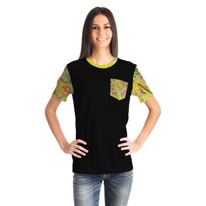 Gavin Scott Splash of Color Pocket Tee (Genderless XS-4XL)