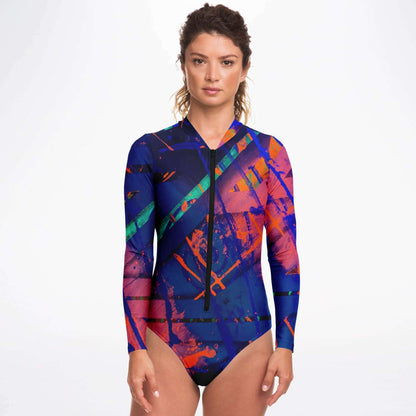 Gavin Scott Long Sleeve Festival Catsuit w/UPF 50+  (Femme XS-XL)