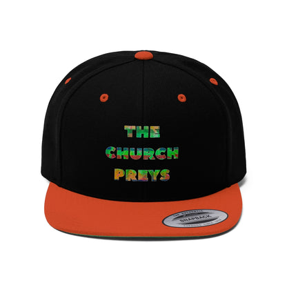 Gavin Scott "THE CHURCH PREYS" Flat Bill Hat