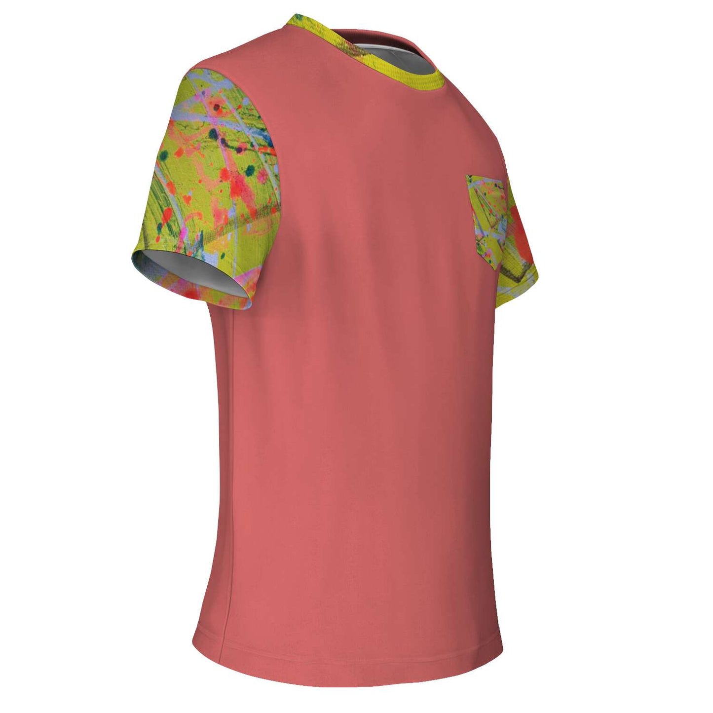 Gavin Scott Splash of Color Pocket Tee (Genderless XS-4XL)