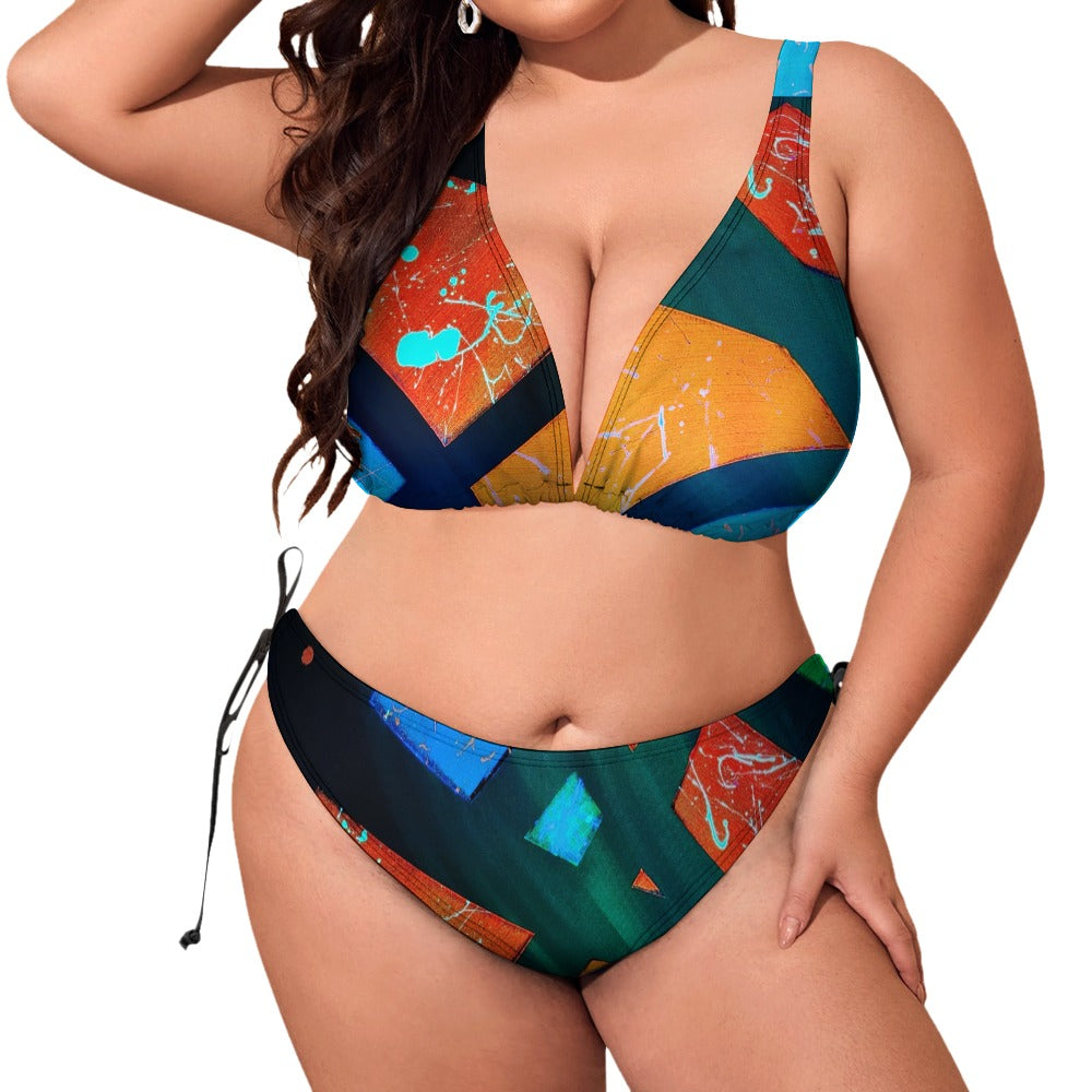 Gavin Scott Bikini Swimsuit (Femme XL-4XL)