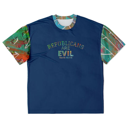 Gavin Scott REPUBLICANS ARE EVIL Tee (Genderless 2XL-6XL)