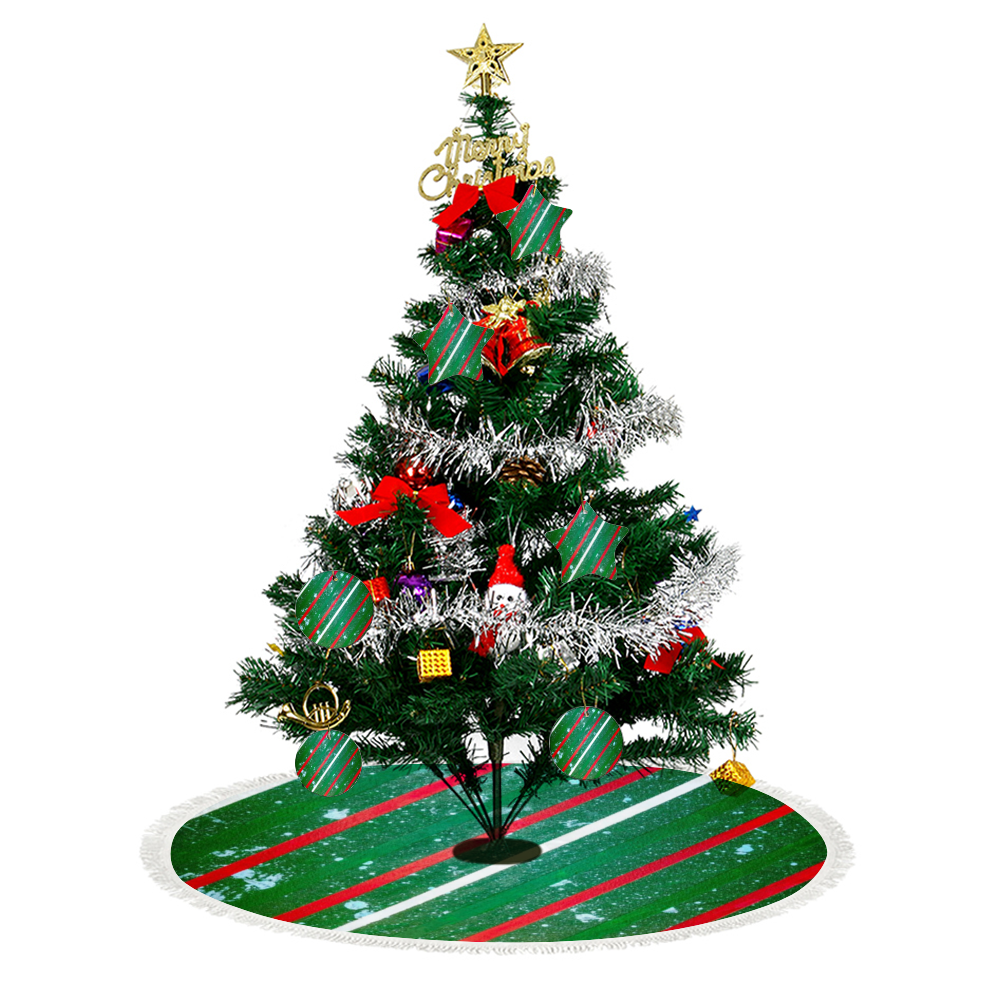 Gavin Scott Tree Skirt & Ceramic Ornaments Set