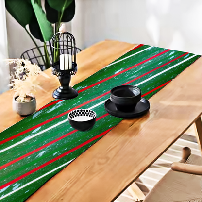 Gavin Scott Double-Sided Table Runner with Tassel Pendants