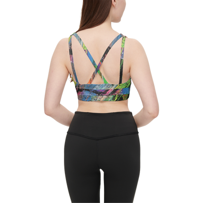 Gavin Scott Racerback Butter Soft Sports Bra (XS-3XL)