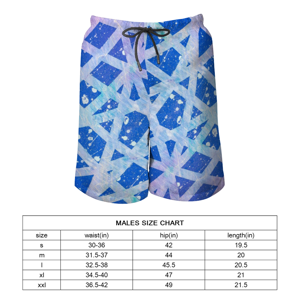 Gavin Scott Quick Drying Swim Trunks / Beach Shorts (Masc S-2XL)