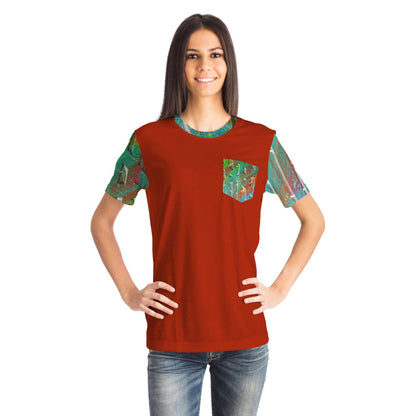 Gavin Scott Splash of Color Pocket Tee (Genderless XS-4XL)