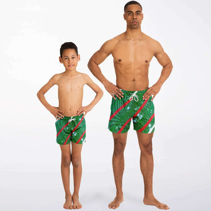 Gavin Scott Aqua Duo Trunk Set (Masc M:XS-3XL/B:XS-2XL)