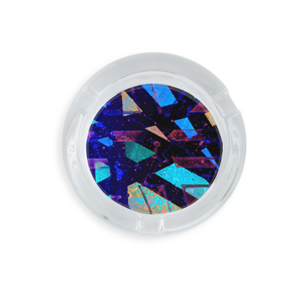 Gavin Scott Round Glass Ashtray with 3 Slots