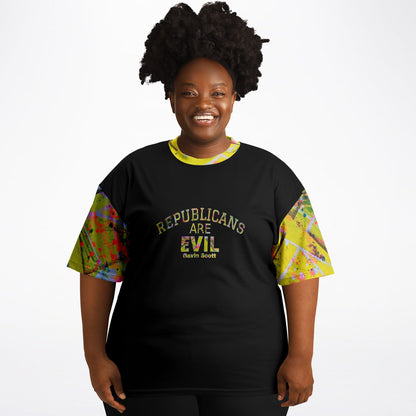 Gavin Scott REPUBLICANS ARE EVIL Tee (Genderless 2XL-6XL)