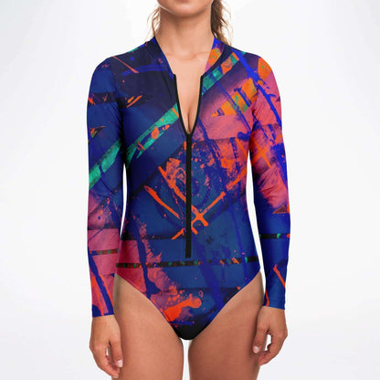 Gavin Scott Long Sleeve Festival Catsuit w/UPF 50+  (Femme XS-XL)