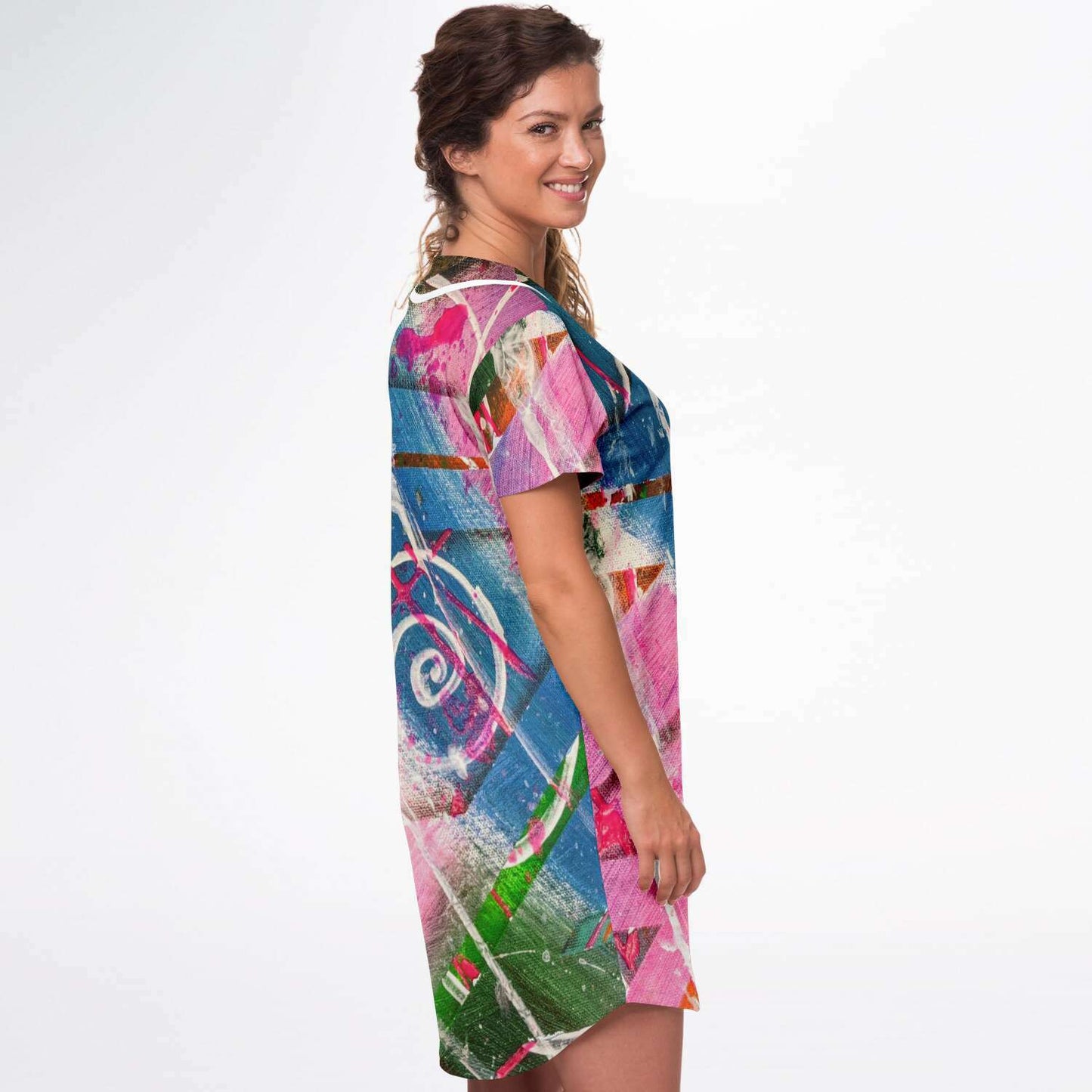 Gavin Scott Baseball Jersey Dress (Femme XS-4XL)