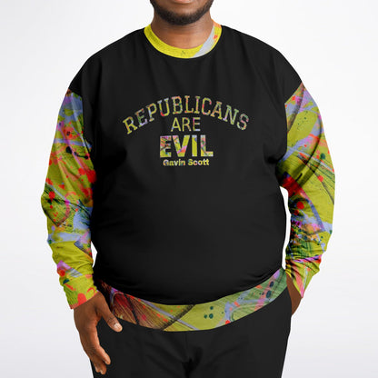 Gavin Scott REPUBLICANS ARE EVIL Sweater (Genderless 2XL-6XL)