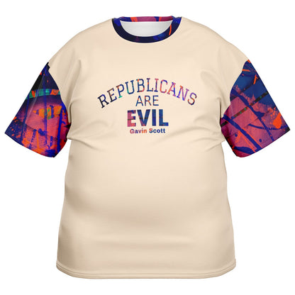 Gavin Scott REPUBLICANS ARE EVIL Tee (Genderless 2XL-6XL)