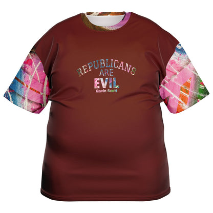 Gavin Scott REPUBLICANS ARE EVIL Tee (Genderless 2XL-6XL)