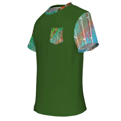 Gavin Scott Splash of Color Pocket Tee (Genderless XS-4XL)