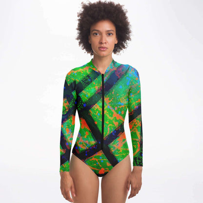 Gavin Scott Long Sleeve Festival Catsuit w/UPF 50+  (Femme XS-XL)