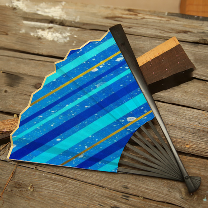 Gavin Scott Double-side Rice Paper Folding Fan