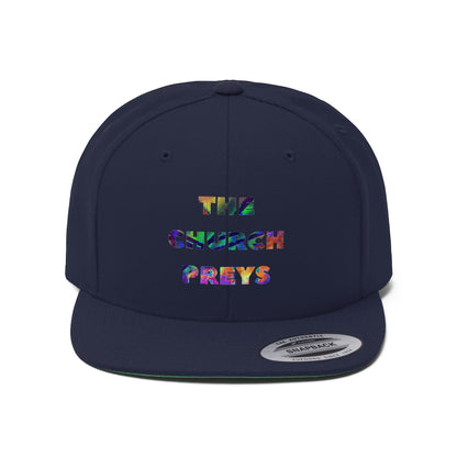 Gavin Scott "THE CHURCH PREYS" Flat Bill Hat