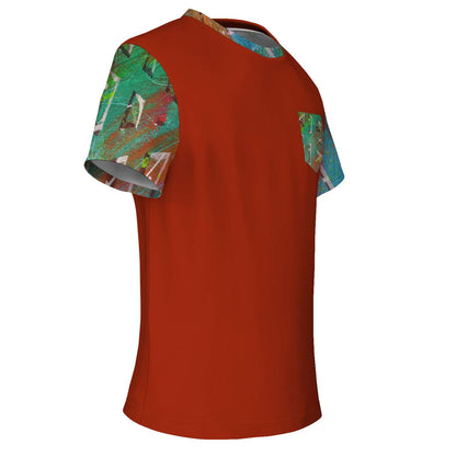 Gavin Scott Splash of Color Pocket Tee (Genderless XS-4XL)