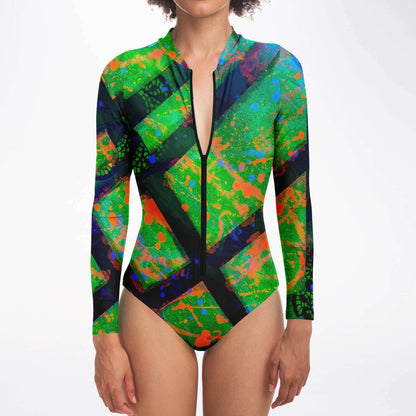 Gavin Scott Long Sleeve Festival Catsuit w/UPF 50+  (Femme XS-XL)