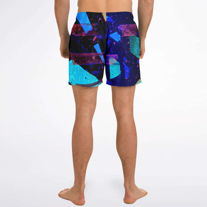 Gavin Scott Square Cut Swim Trunks (Masc XS-3XL)
