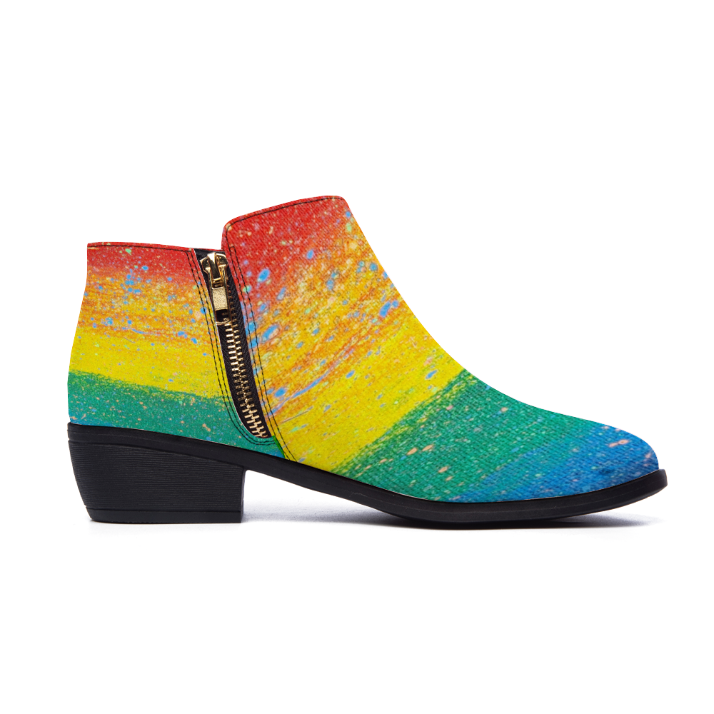 Gavin Scott PRIDE Genderless Chelsea Boots