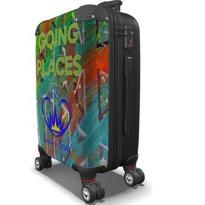 Gavin Scott Deluxe "GOING PLACES" Luxury Roller Luggage - Carry-On